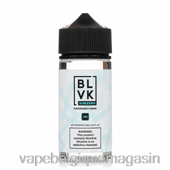 Jus De Vape Sub Zéro - Blvk - 100ml 0mg